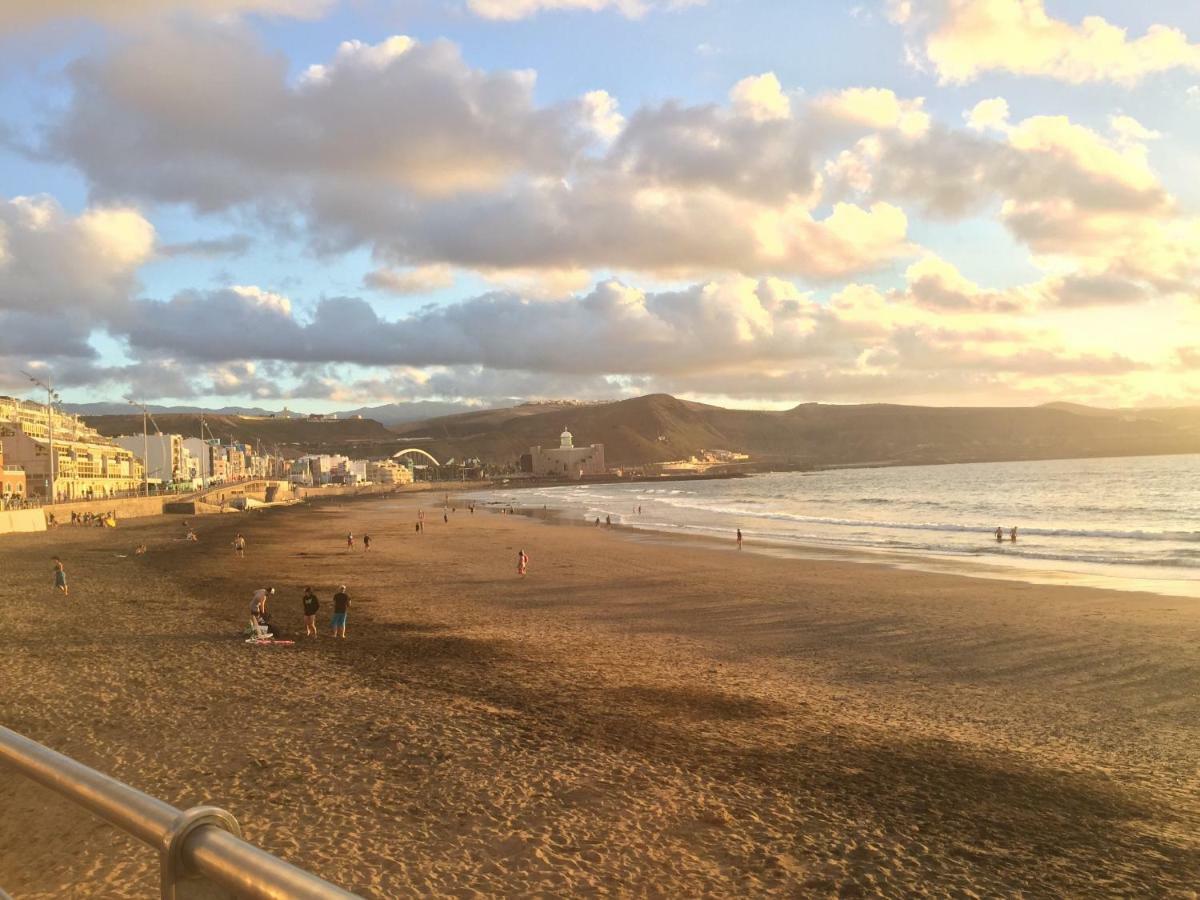 Piso Con Piscina Y Garaje En La Playa De Las Canteras Лас-Пальмас-де-Гран-Канария Экстерьер фото